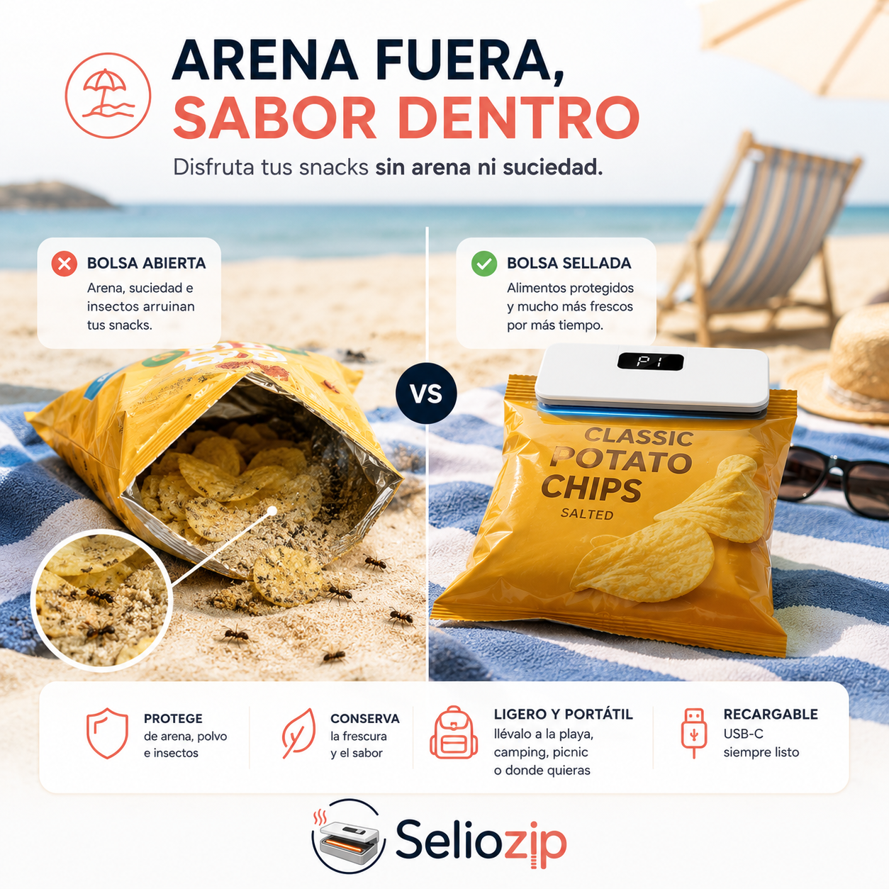 Sellador Térmico Portátil